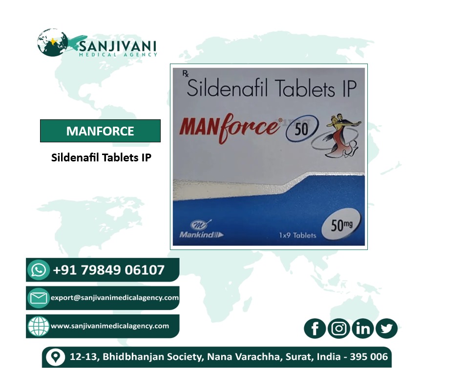 Sildenafil manforce 50 mg