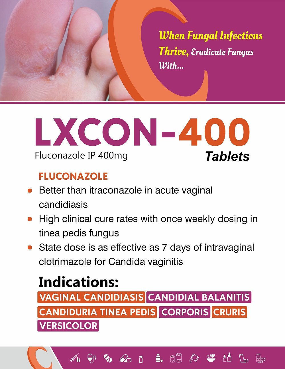 Fluconazole 400mg