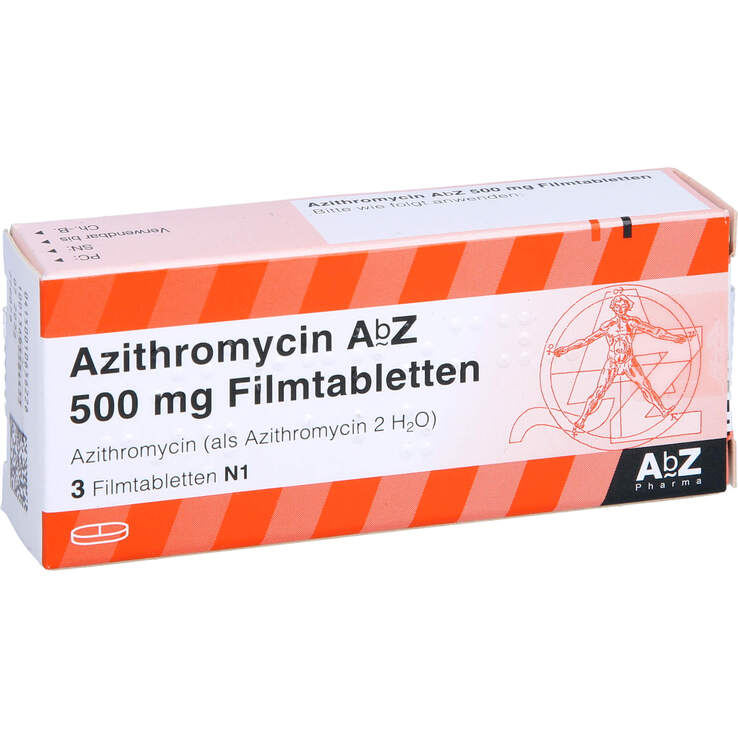 Azithromycin genericon 500 mg