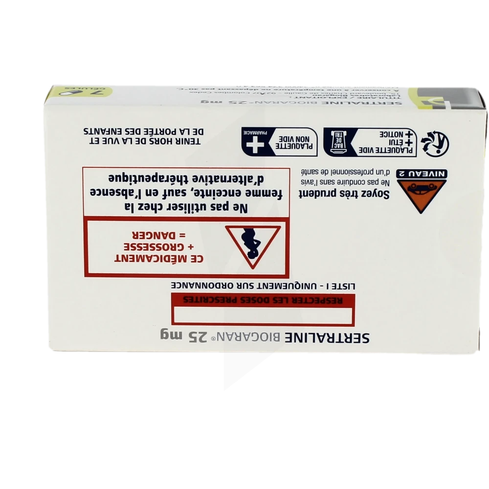 Sertraline 25 Mg Biogaran