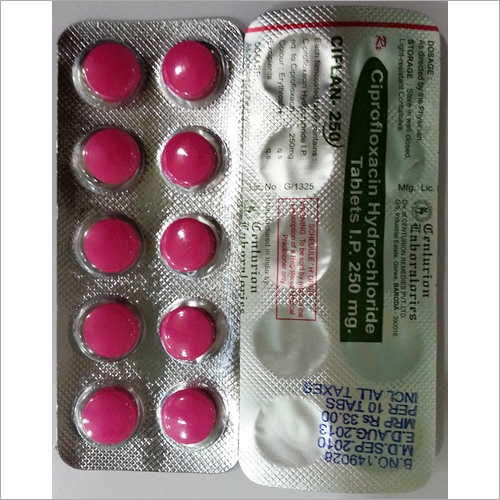 Ciprofloxacin ip 250 mg