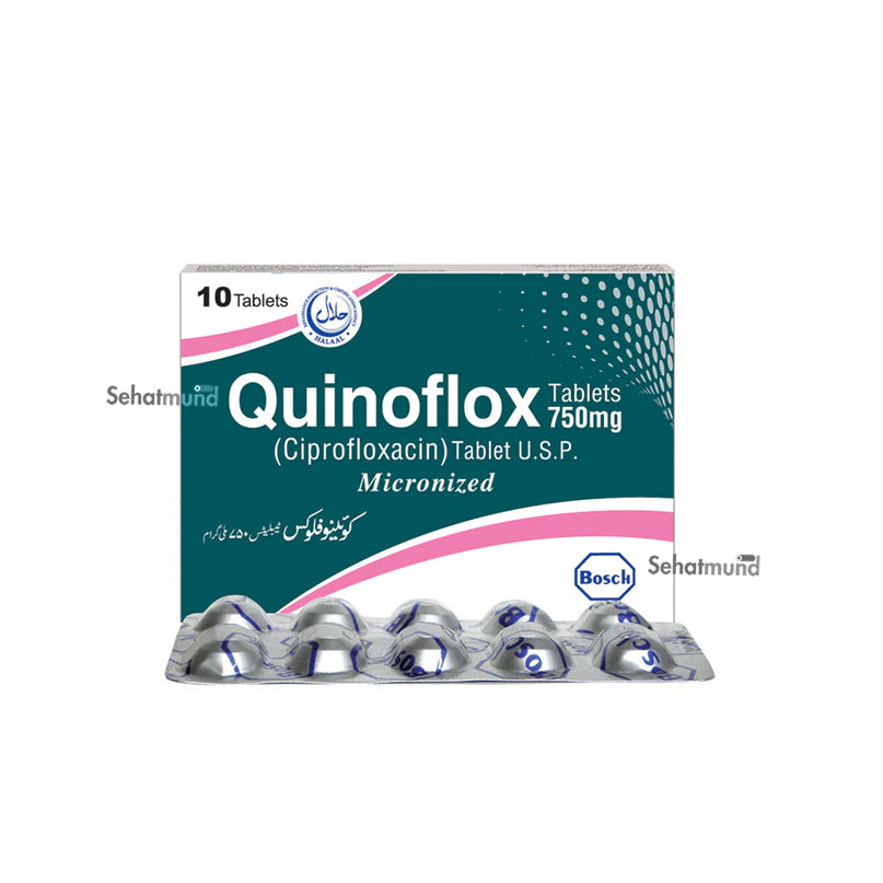 Ciprofloxacin hcl 750mg