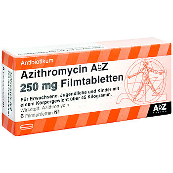 Azithromycin ratiopharm 250mg