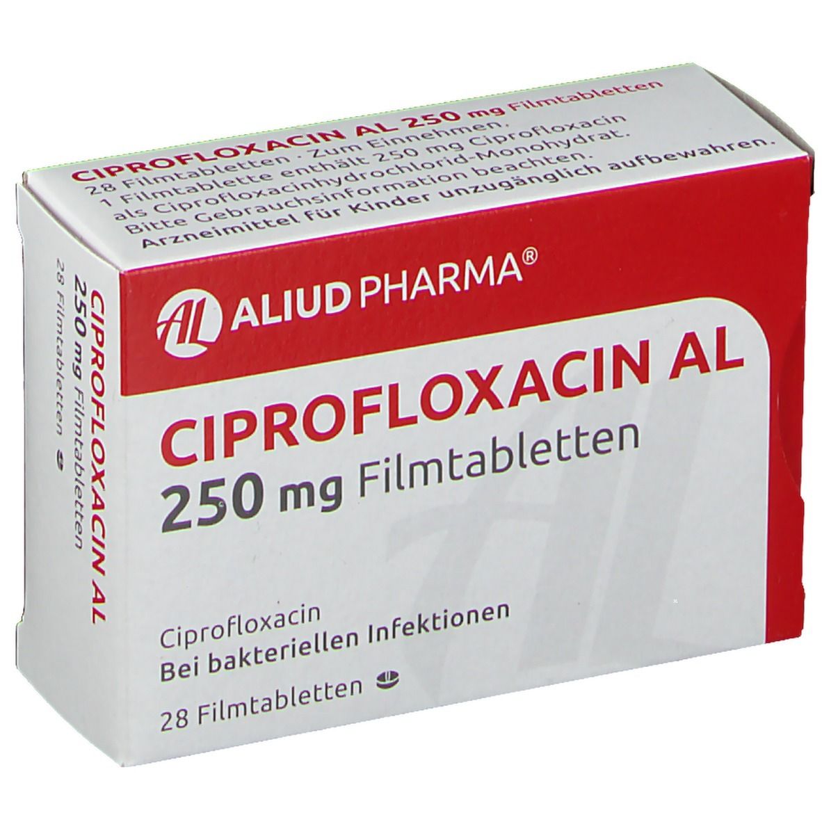 Ciprofloxacin ratio 250 mg