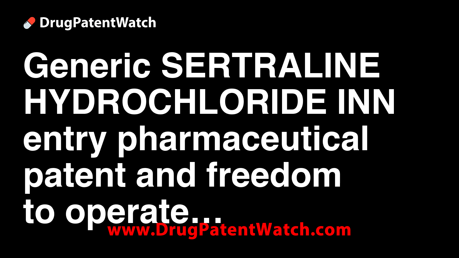 Commander Sertraline