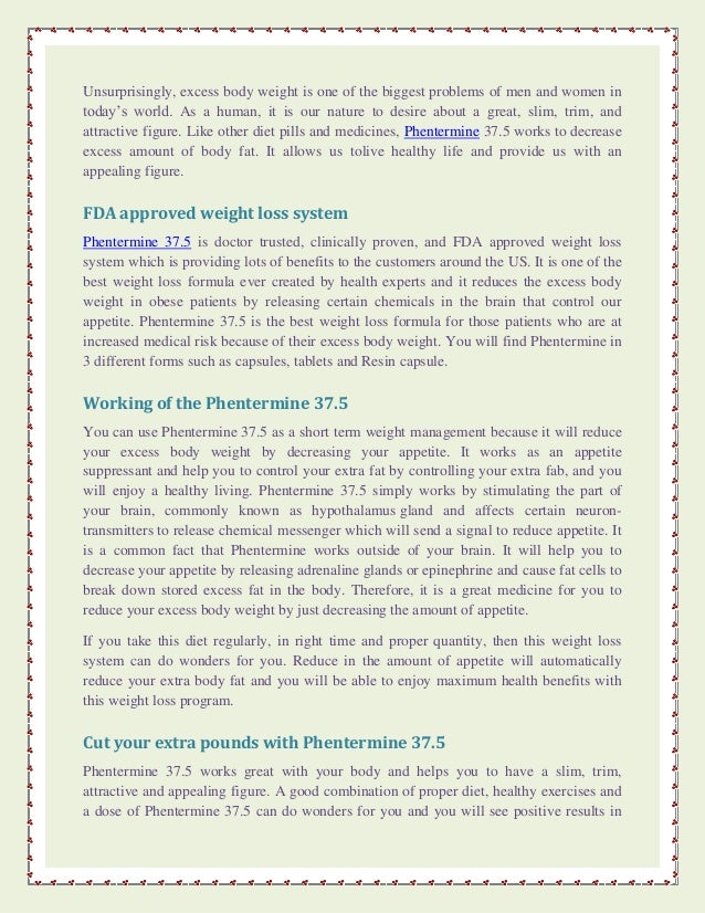 Phentermine Online Acheter