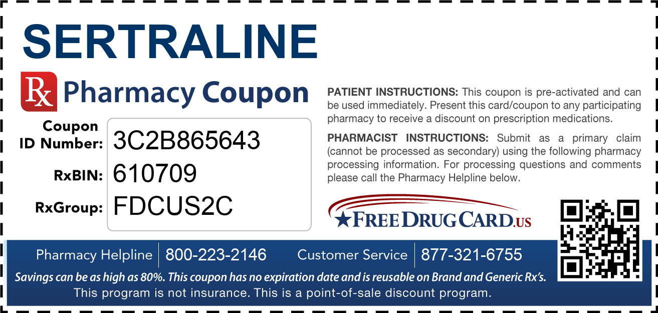 Sertraline pharmacie online