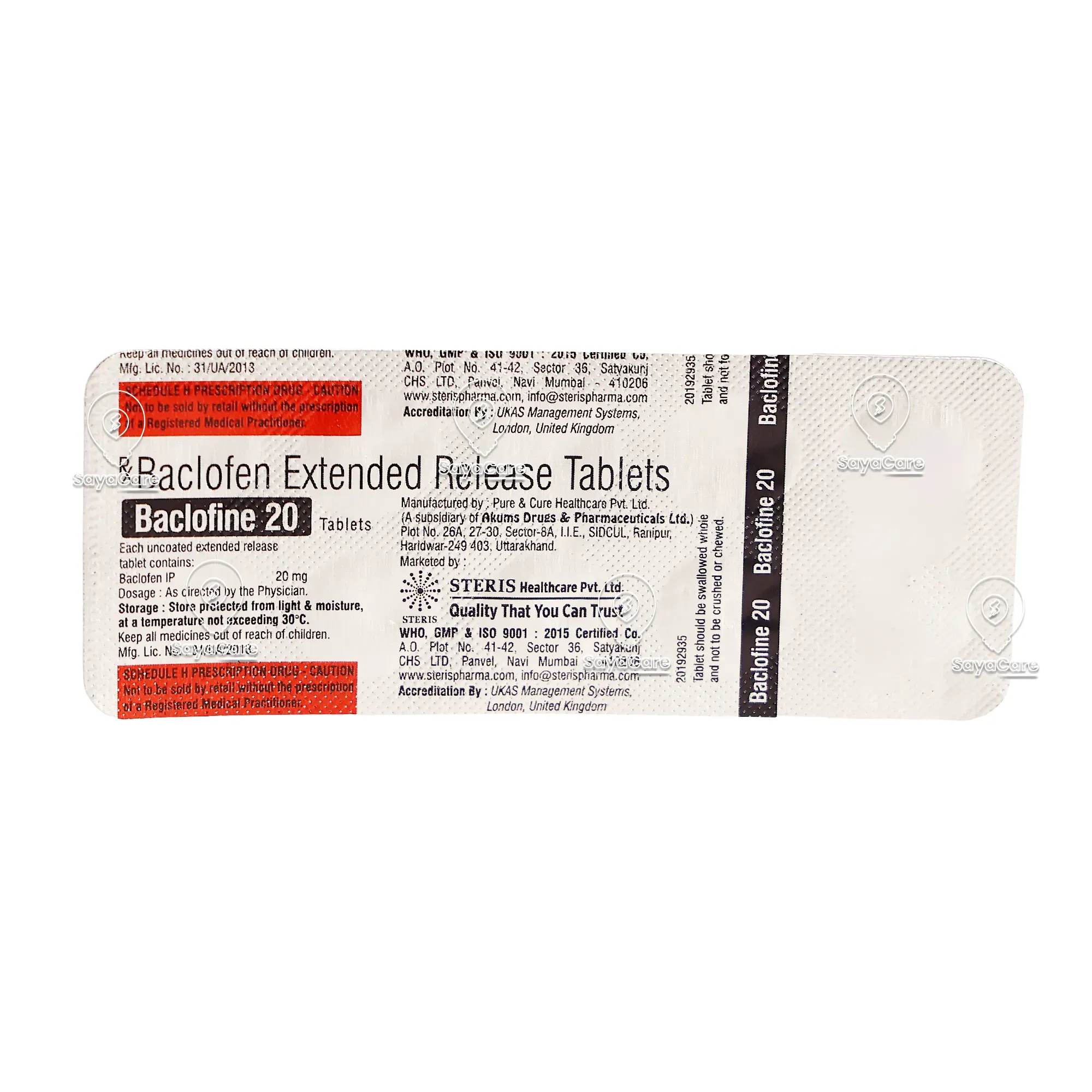 Baclofen Online Acheter