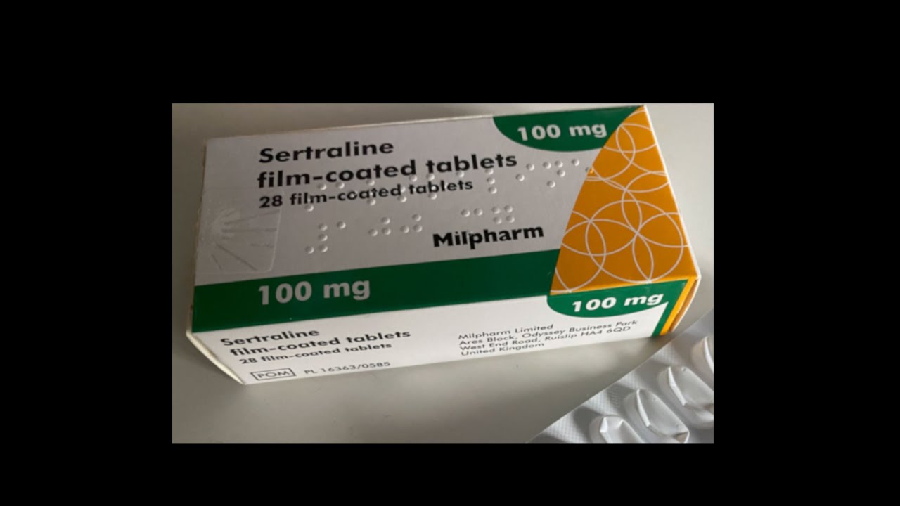 Sertraline 100mg Milpharm