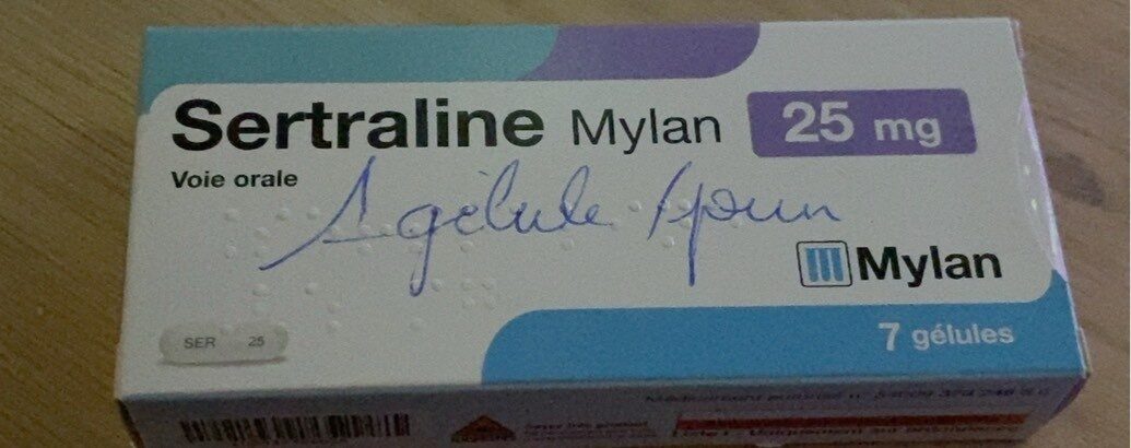 Sertraline 25mg spc