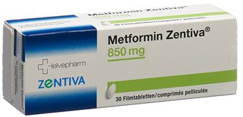 Prix Metformine 850