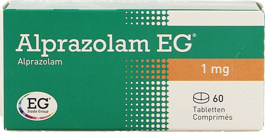 Alprazolam 1mg prix belgique