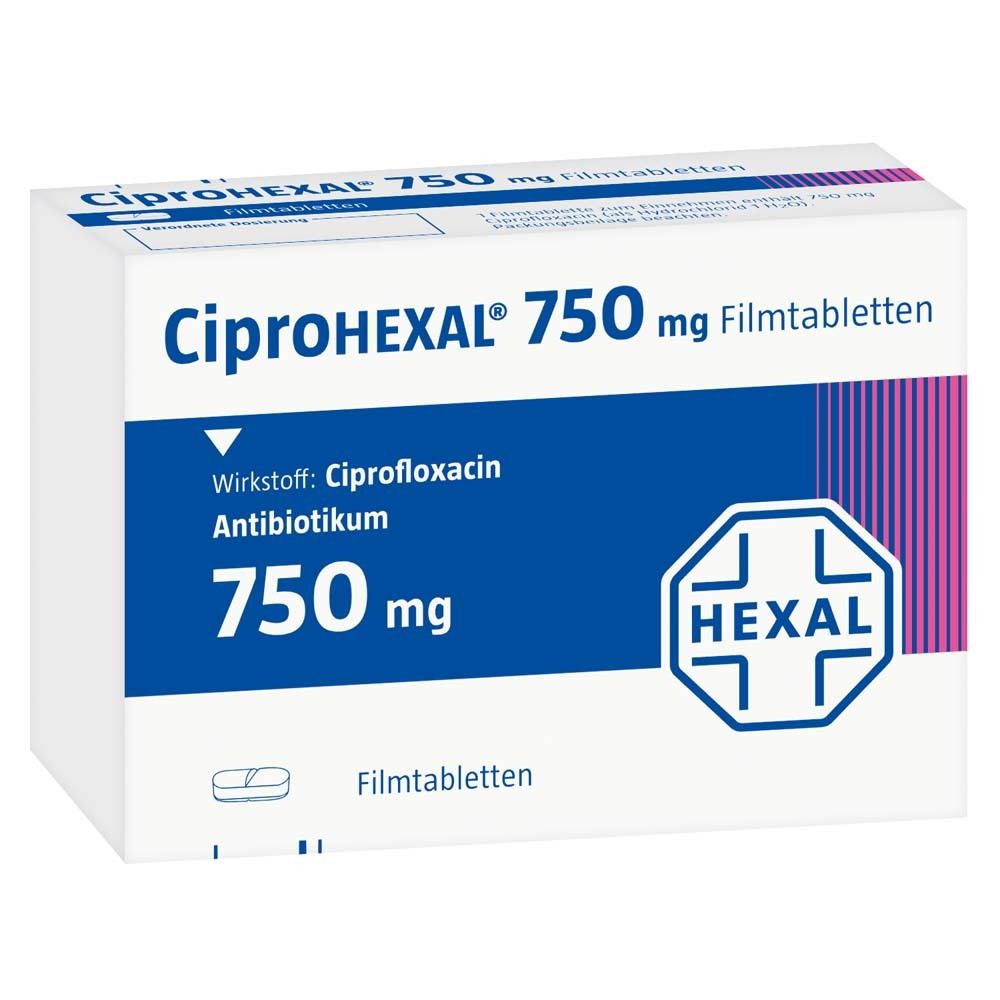 Ciprofloxacin actavis 750 mg