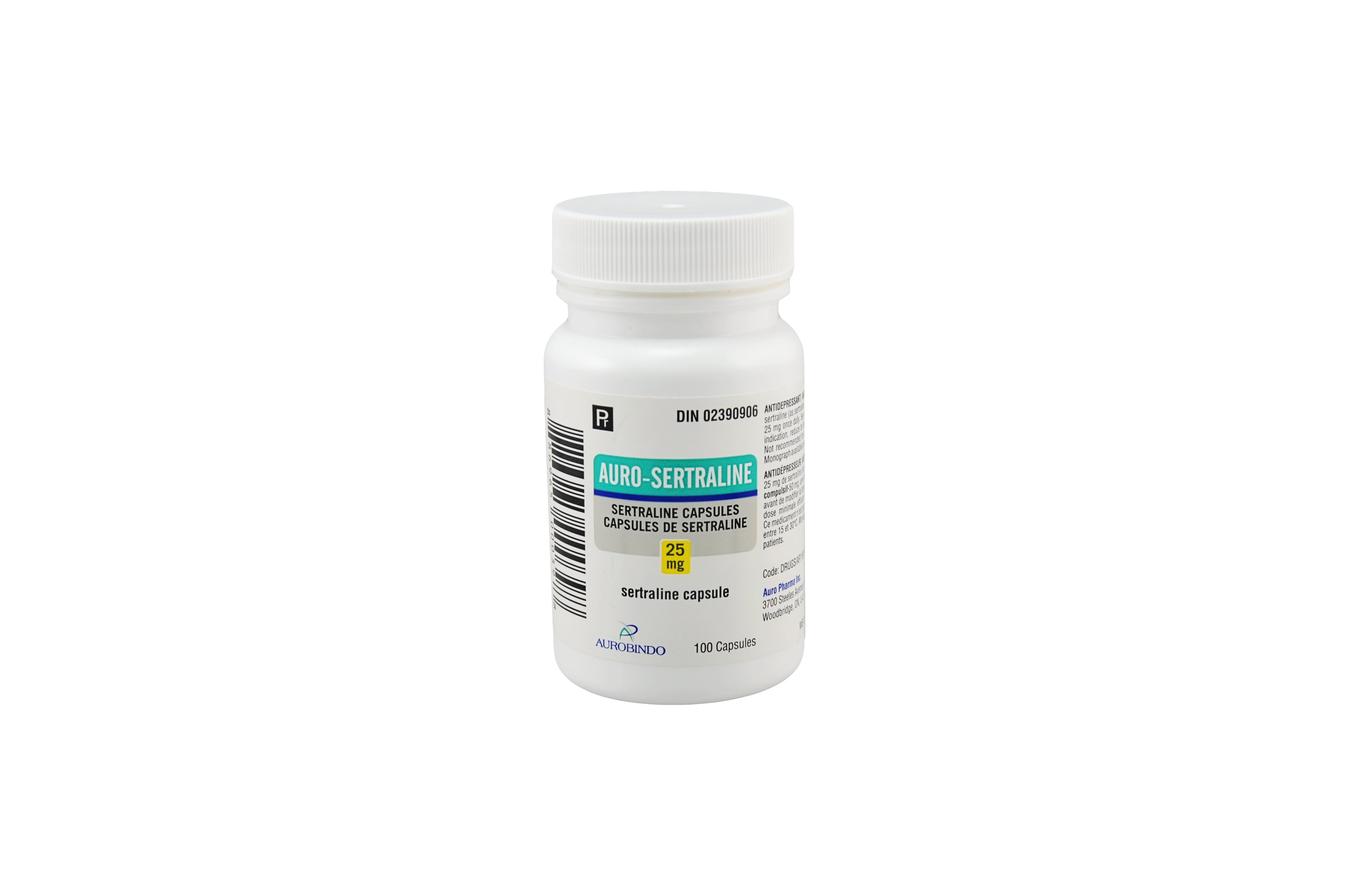 Sertraline 25 prix