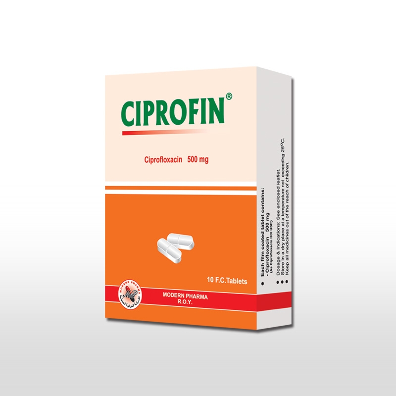 Ciprofloxacin 500 mg hcl