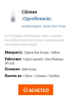 Acheter Du Ciprofloxacin Générique
