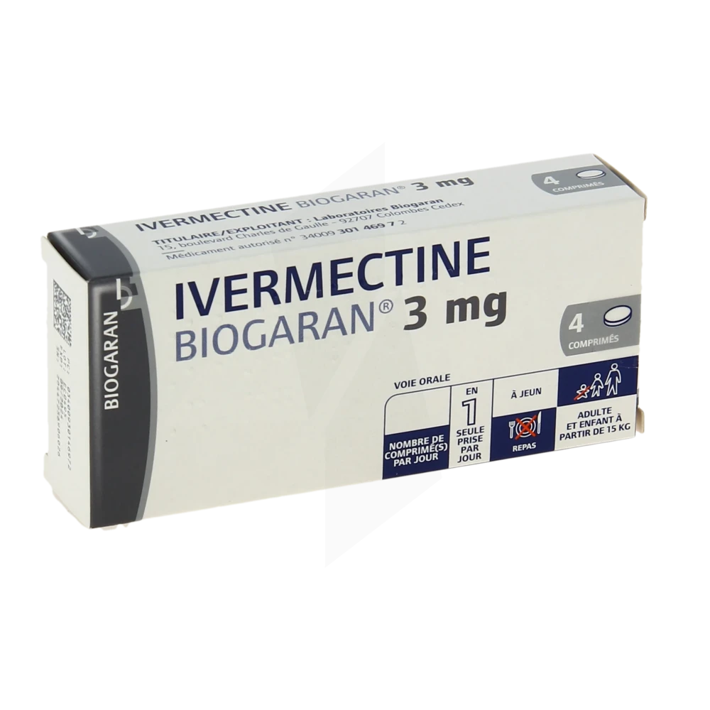 Ivermectine 3 mg vidal