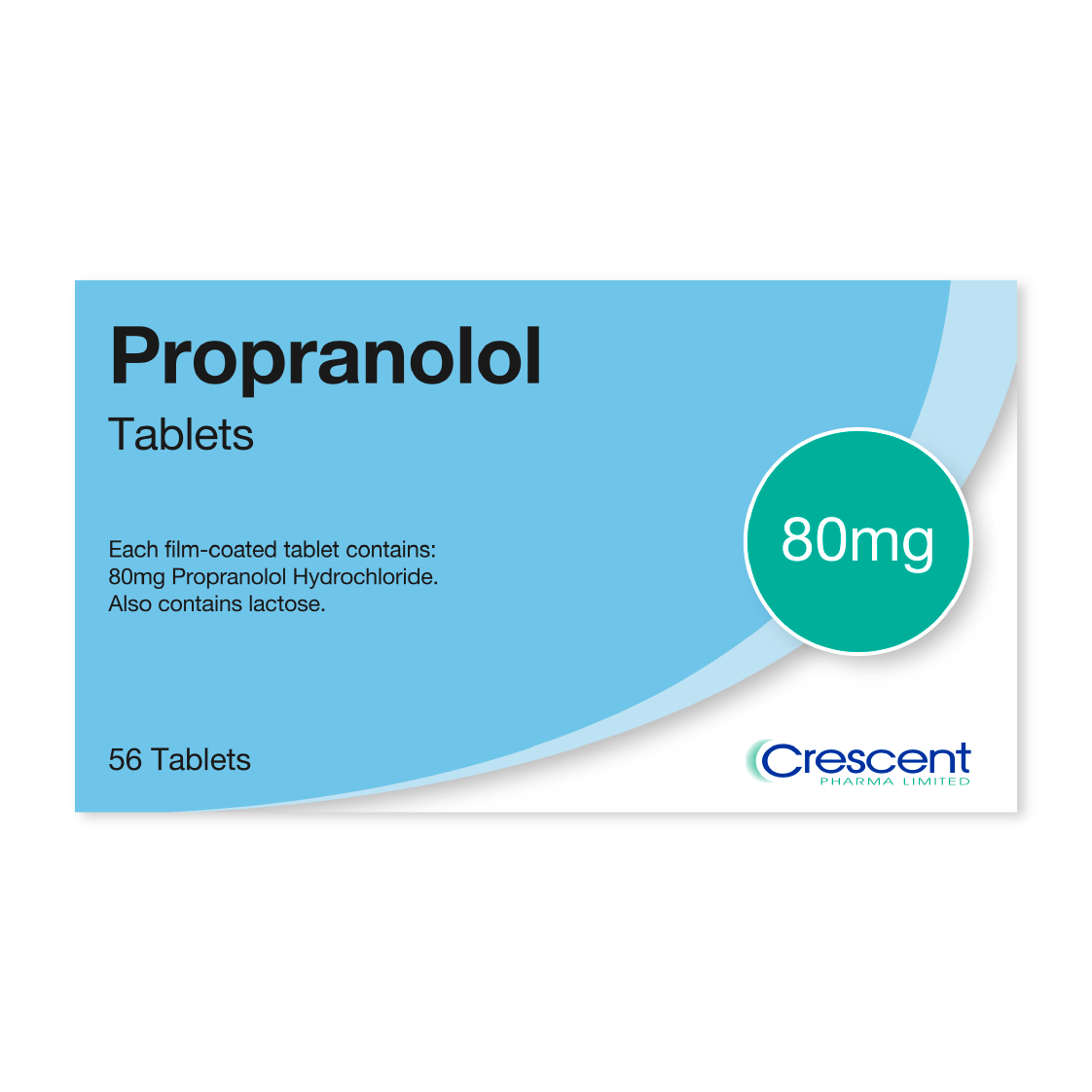 Propranolol bedranol 80mg