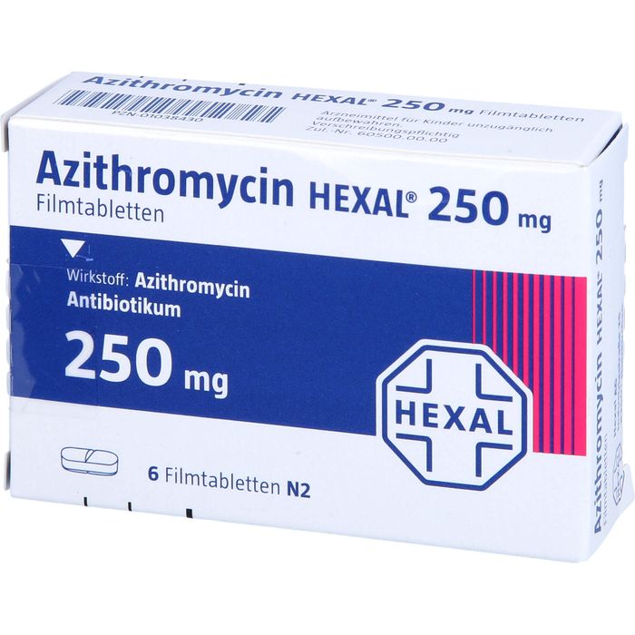 Azithromycin usp 250 mg