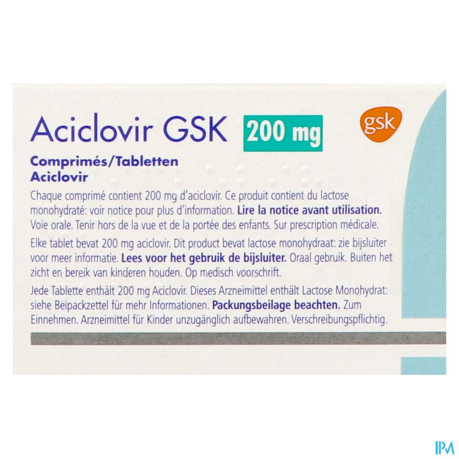 Aciclovir en comprimé sans ordonnance