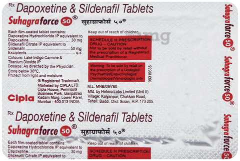 sildenafil 50mg dapoxetine 30mg