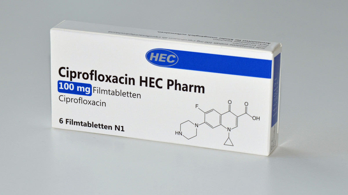 Commander ciprofloxacin