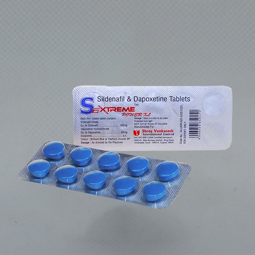 Sildenafil 100mg dapoxetine 60mg