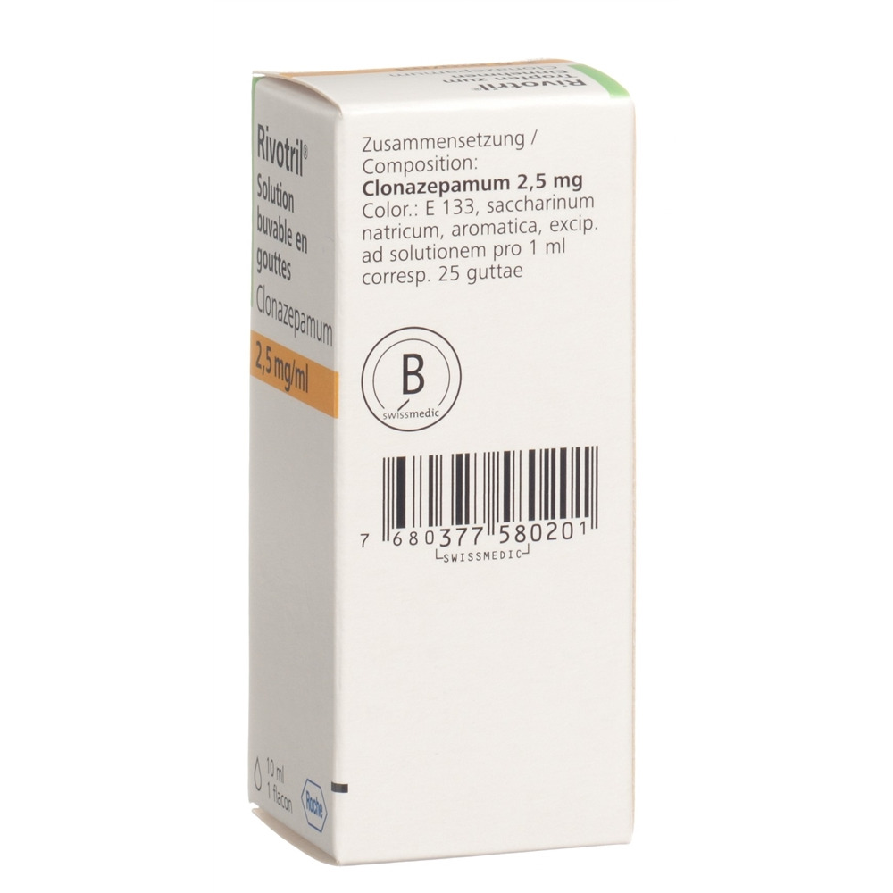 Acheter Rivotril Gouttes