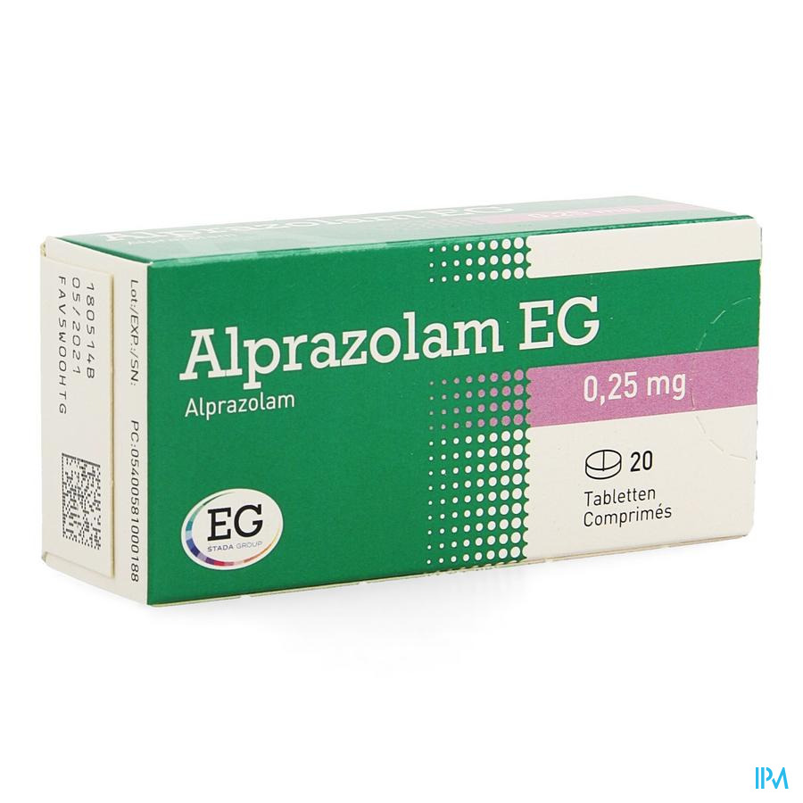 Alprazolam 0.5 mg pour dormir