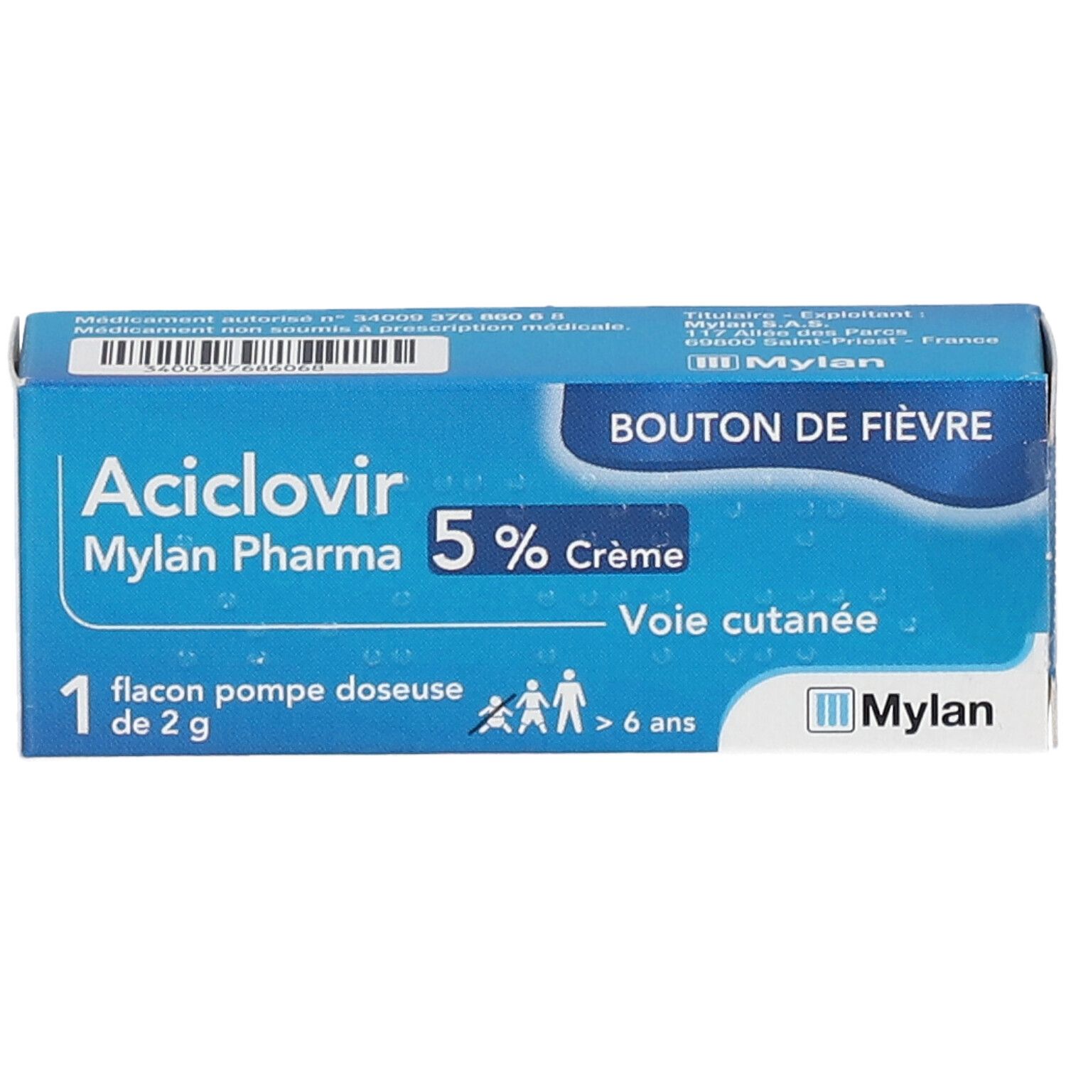 Prix aciclovir