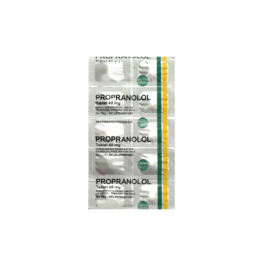 Propranolol 40 Mg Eg