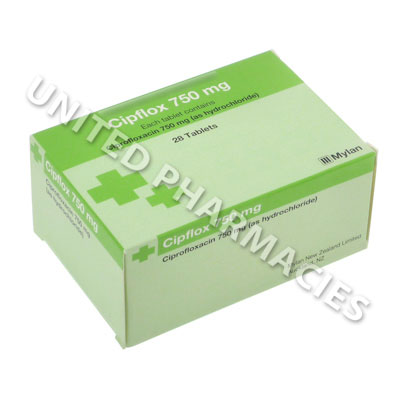 Ciprofloxacin hcl 750mg