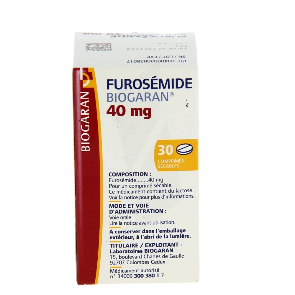Furosémide 40mg