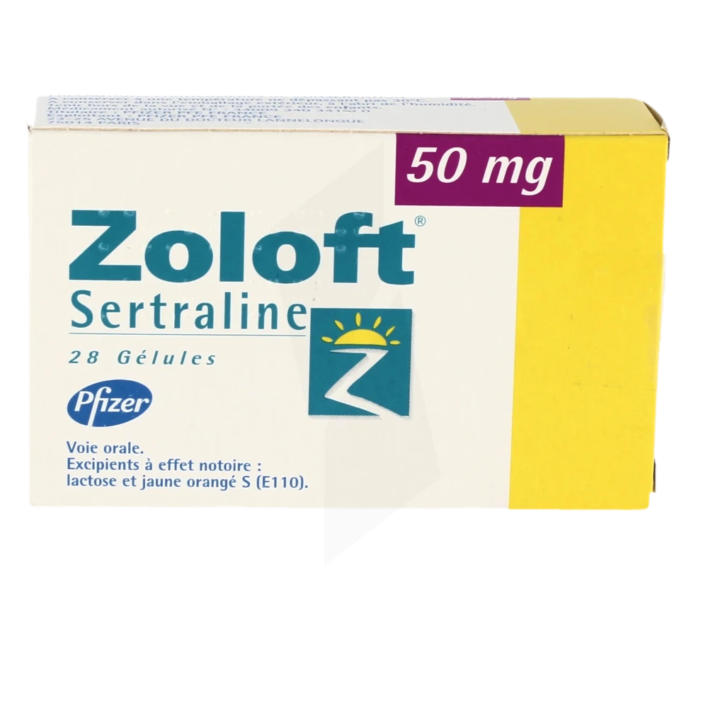 Sertraline 50 Mg Gélule
