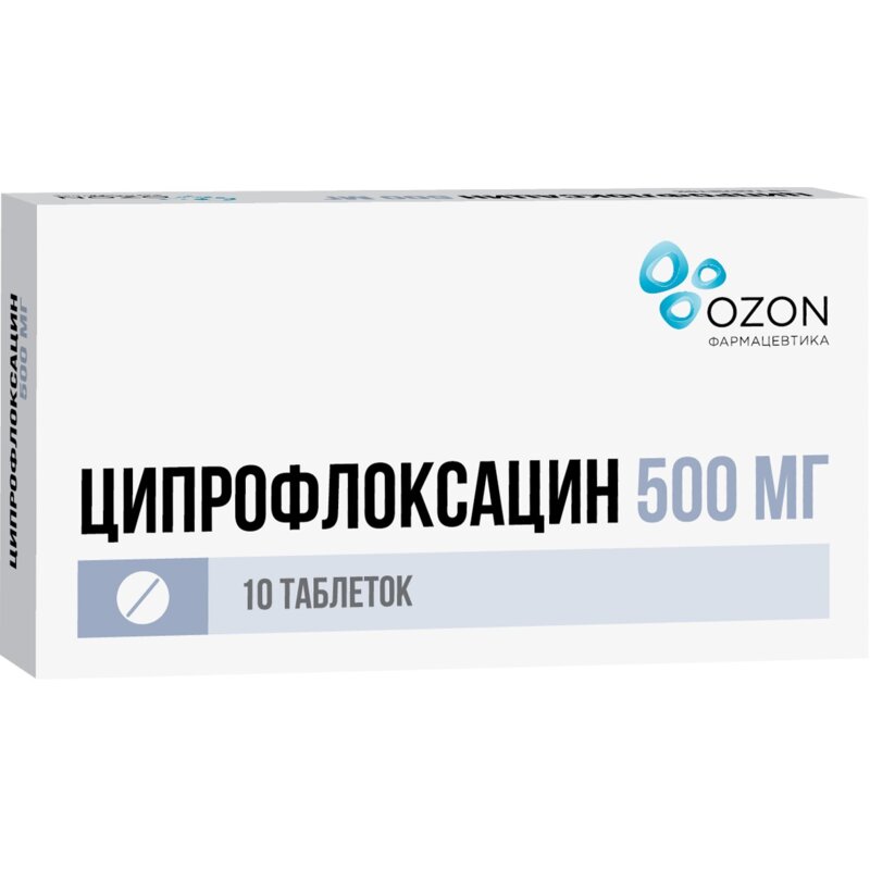 Ciprofloxacin 500 mg sandoz