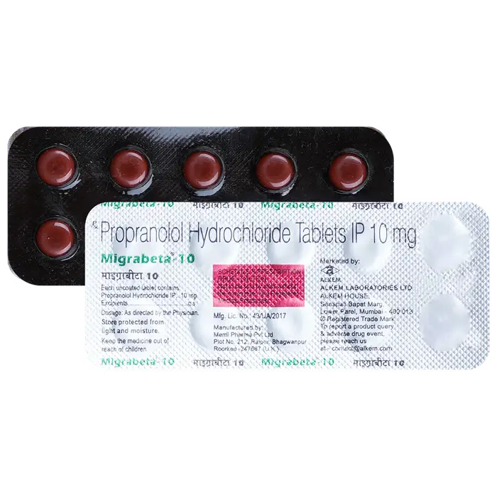 Remedio inderal 10mg