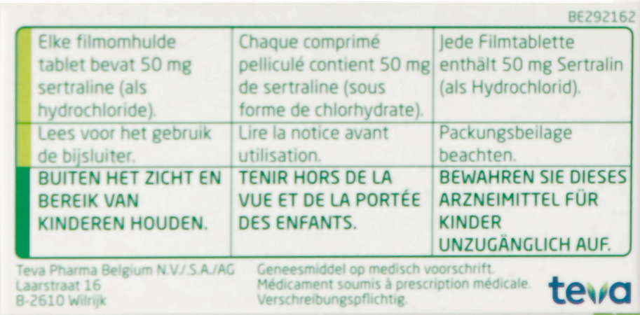 Commander du sertraline
