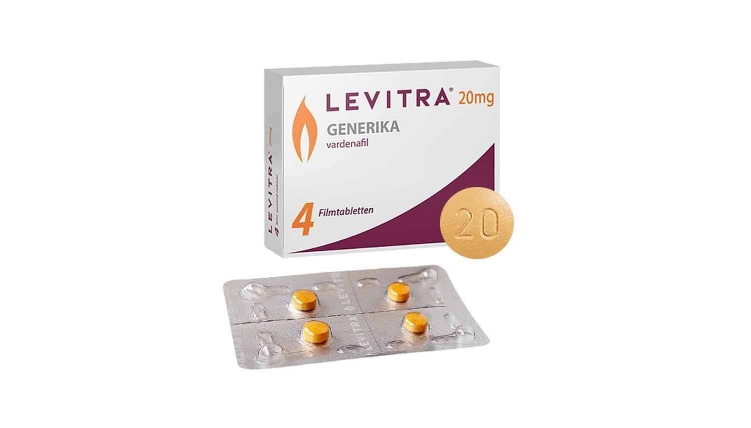 Achat Levitra 20mg
