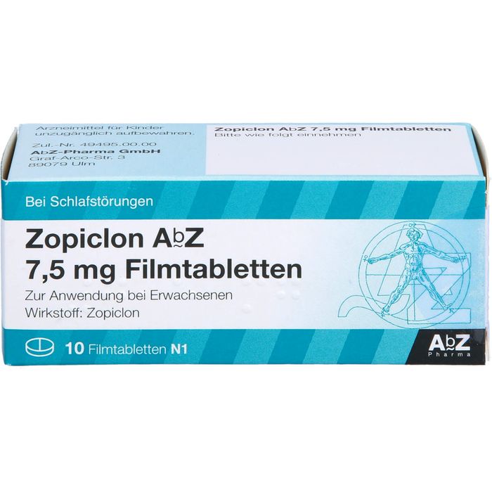 Zopiclone 7.5mg prix