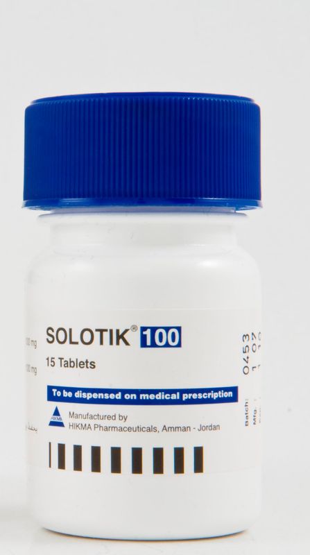 Sertraline 100mg spc
