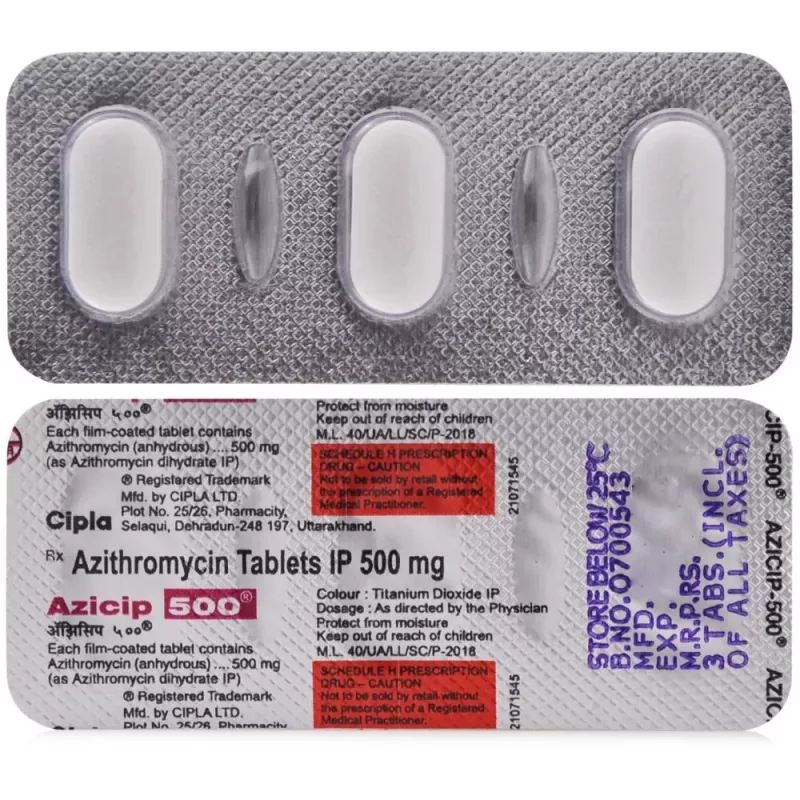 Azithromycin 500 Mg Cipla