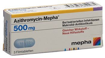 Azithromycin 500 Mg I.v