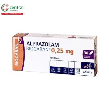 Alprazolam biogaran prix