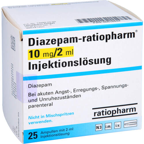 Diazepam Injectable Prix