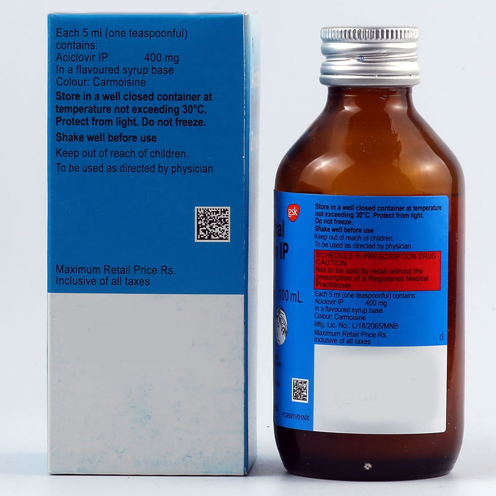 Zovirax sirop sans ordonnance