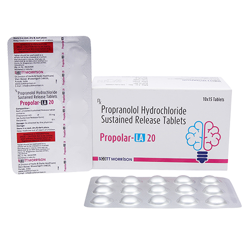 Propranolol hcl 20mg