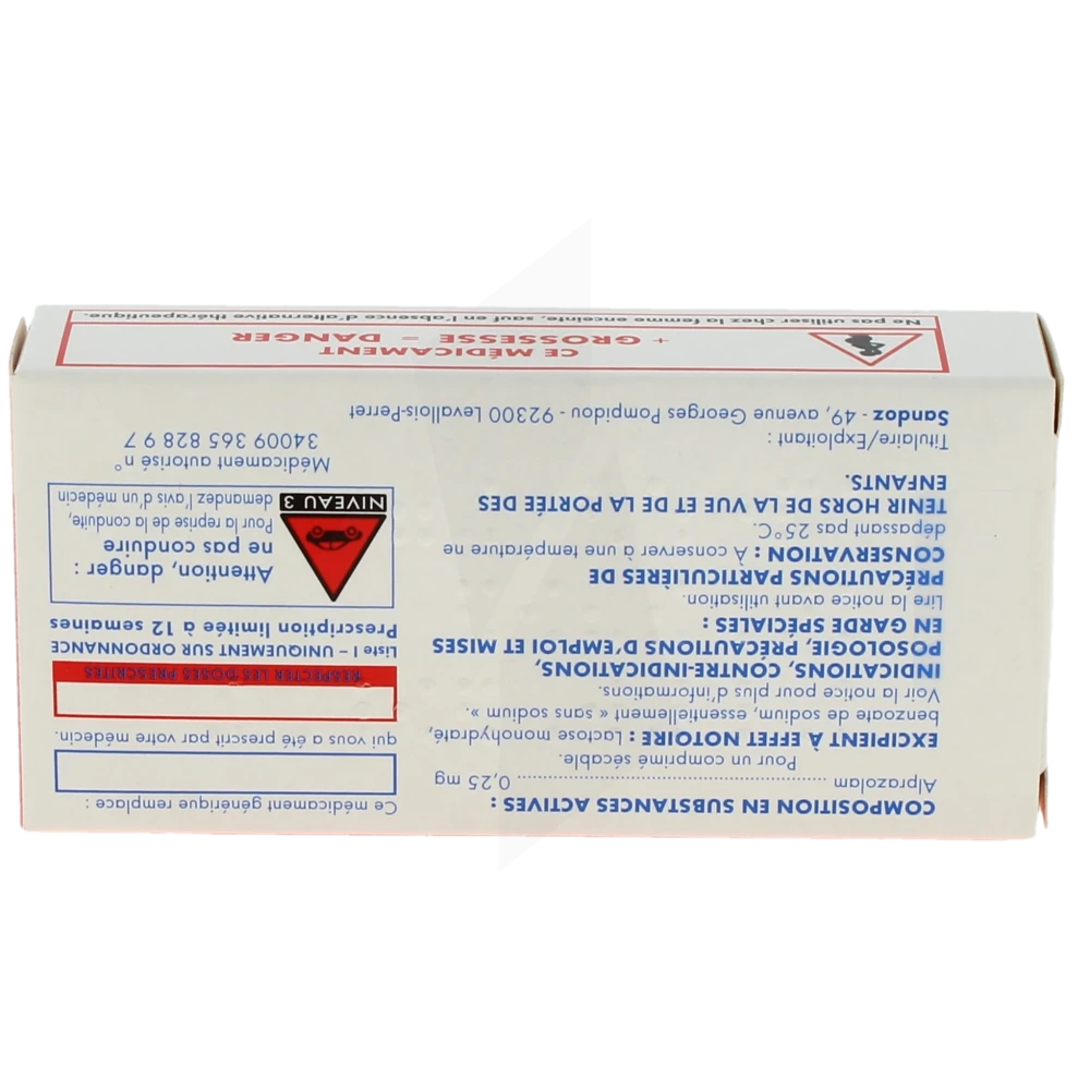prix alprazolam 0 25