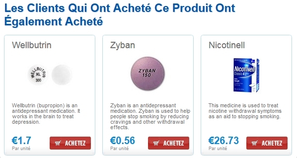 Acheter bupropion générique