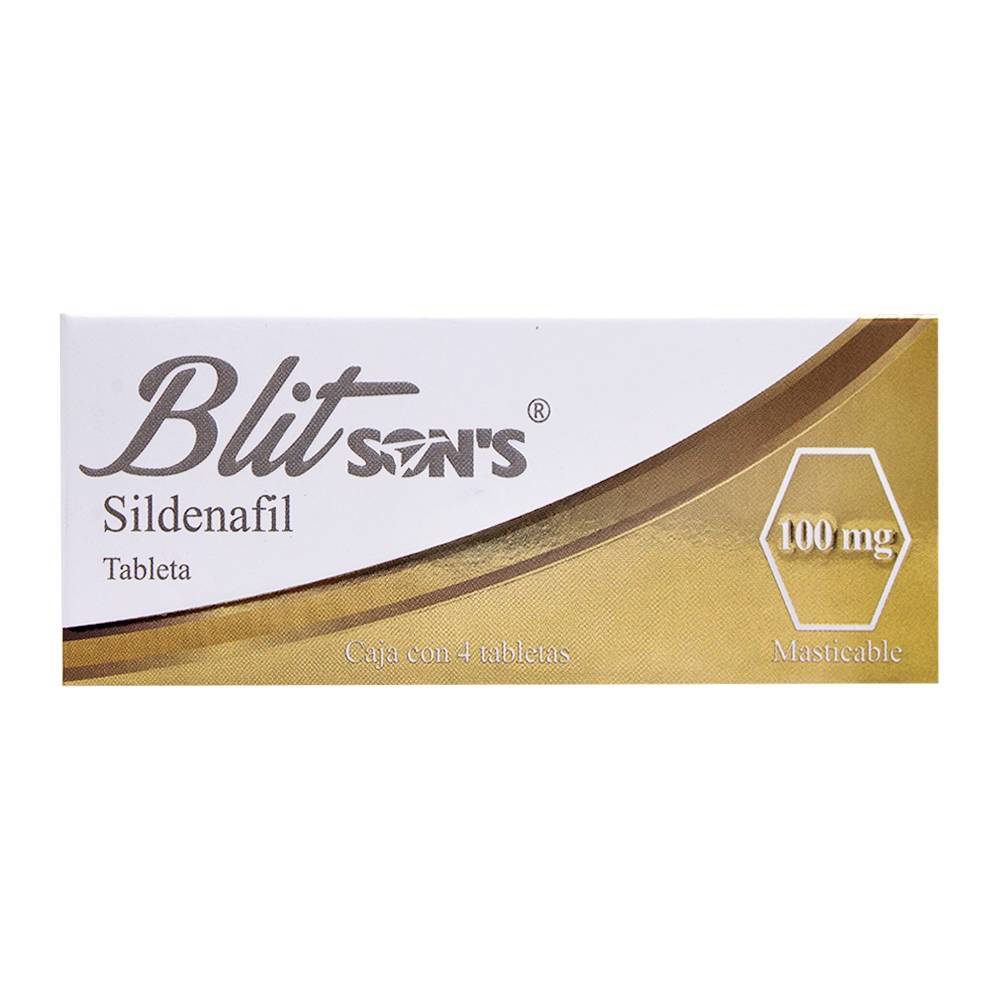Sildenafil 100mg masticable