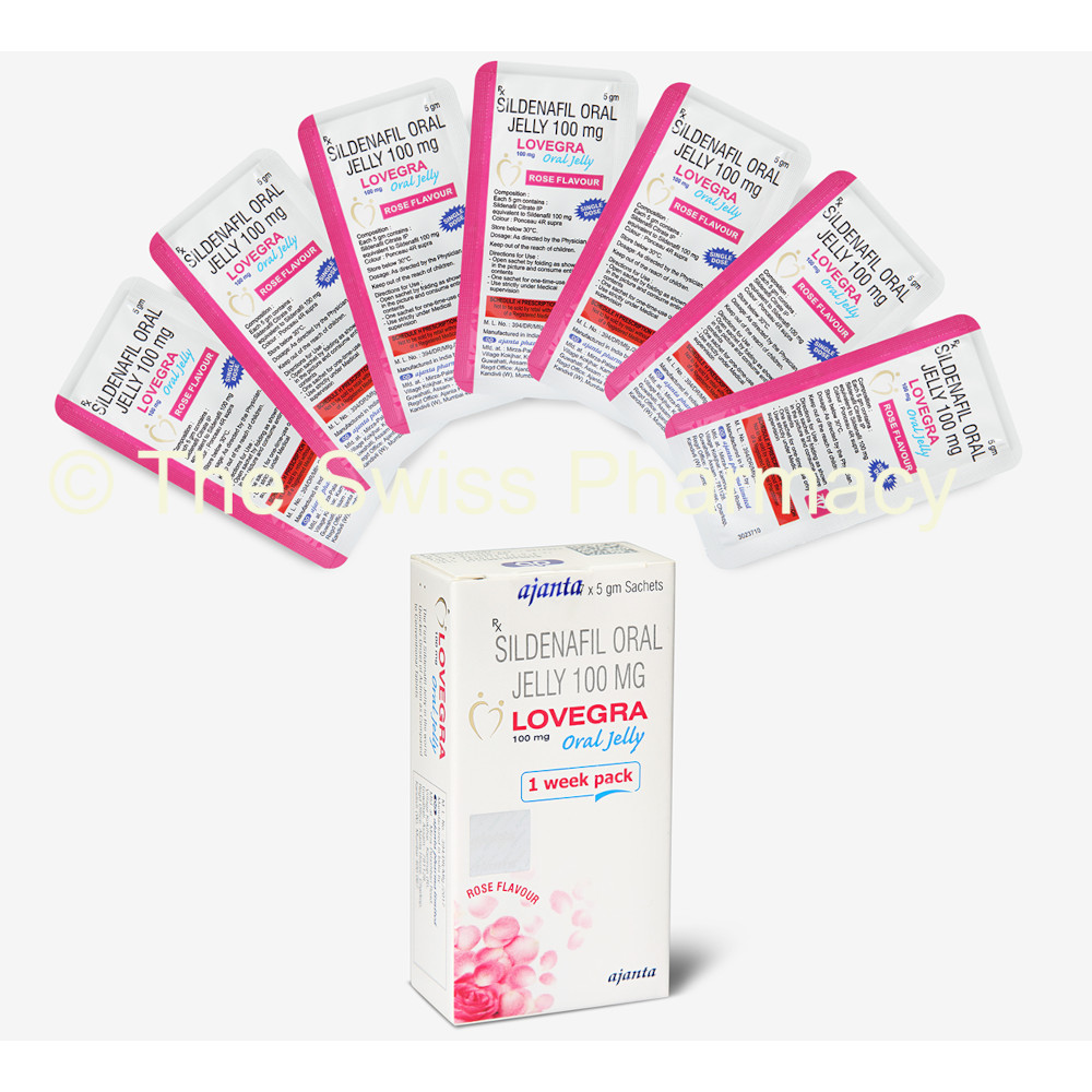 Sildenafil citrate jelly 100mg